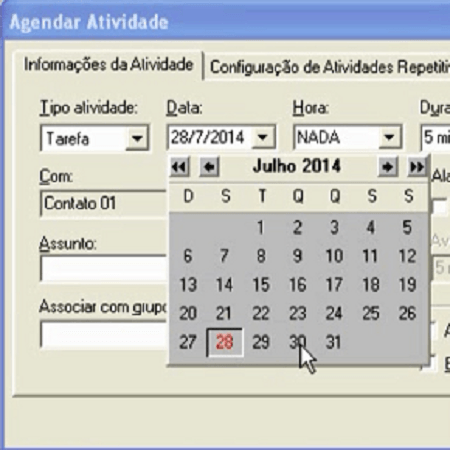 Agendamento de Visitas